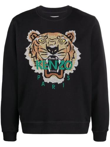 Tiger Head cotton sweatshirt